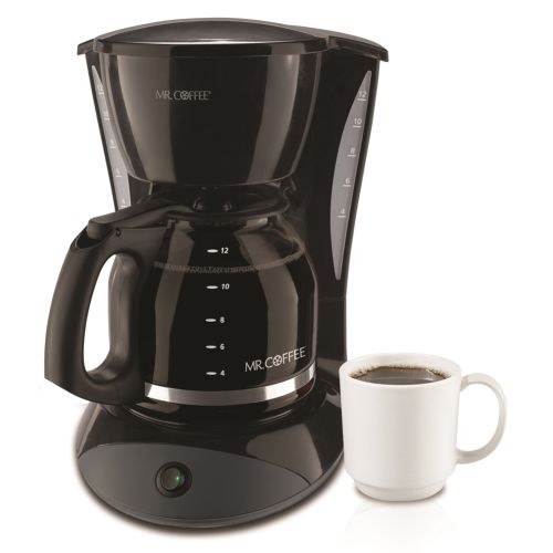 Cafetera Mr. Coffee para 12 Tazas, Negro